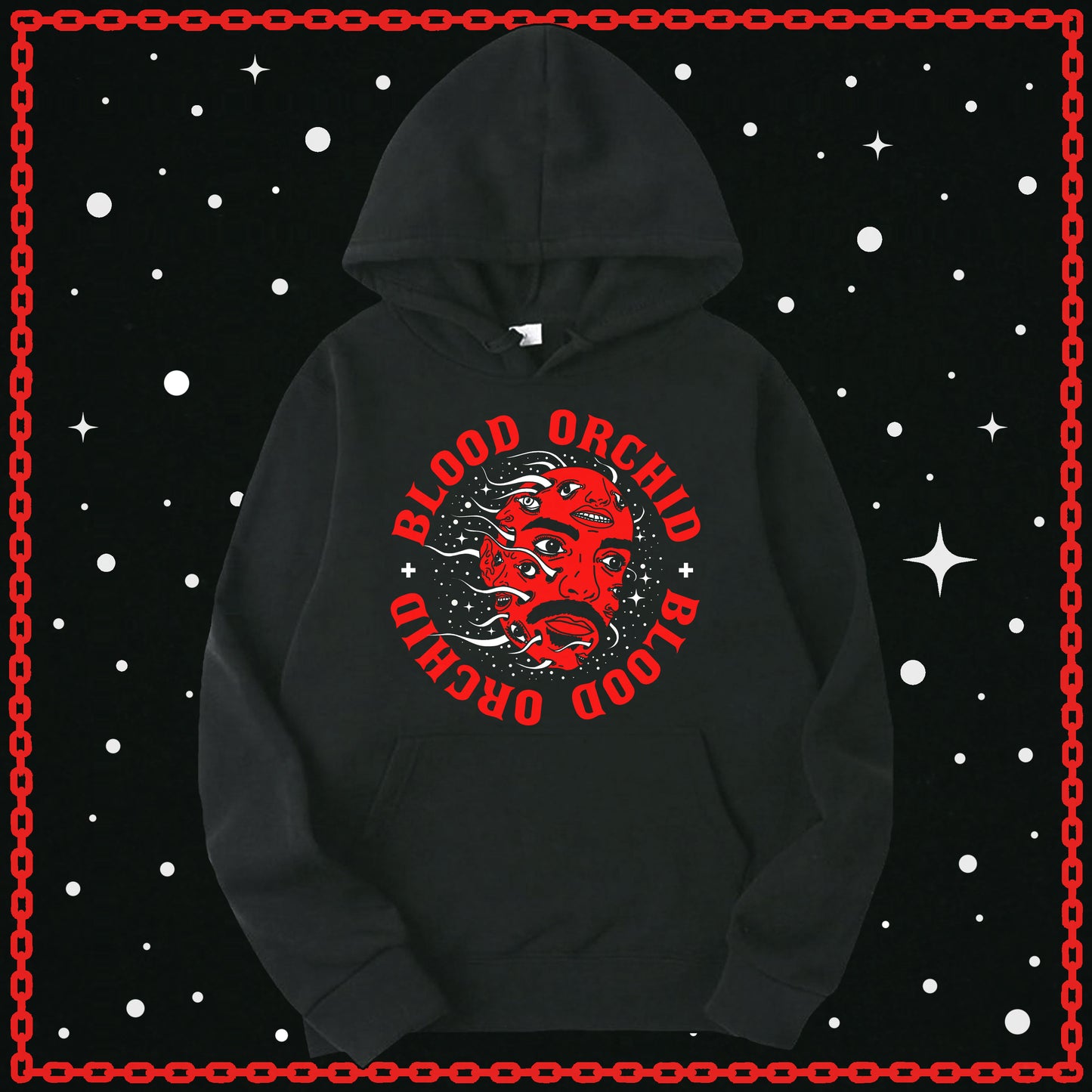 TENTACLE HEAD HOODIE