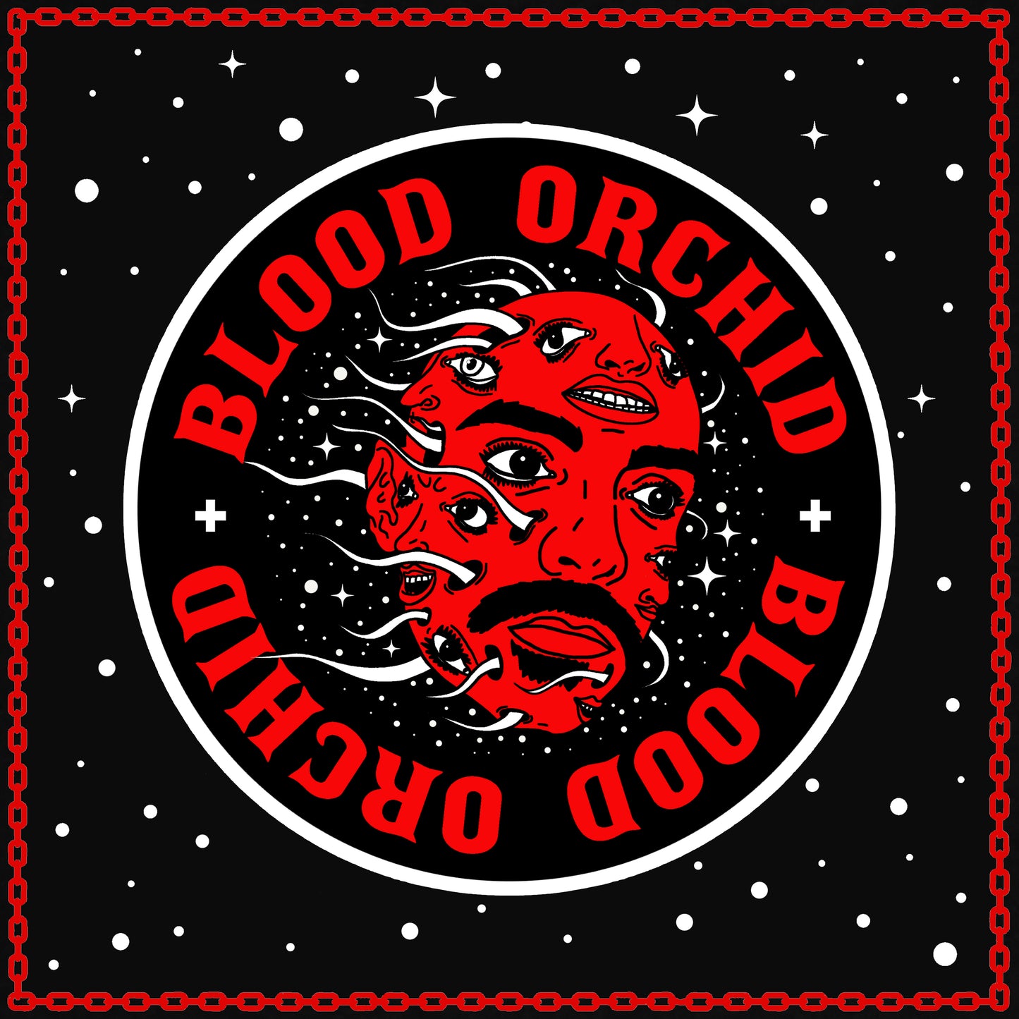 tentacle head sticker