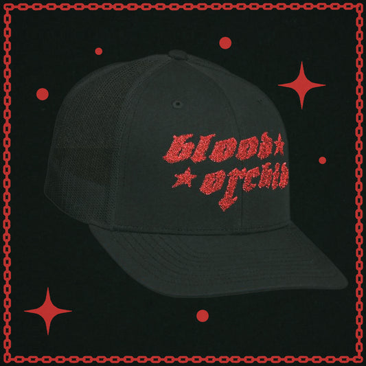 Blood Orchid Snapback Trucker Cap